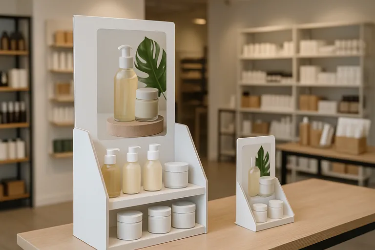 Effectieve product displays en signmaterialen voor jouw merk